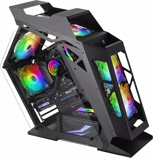 Picture of Mars Gaming MC61 Computer case M-ATX / 4x FAN / ARGB Chroma