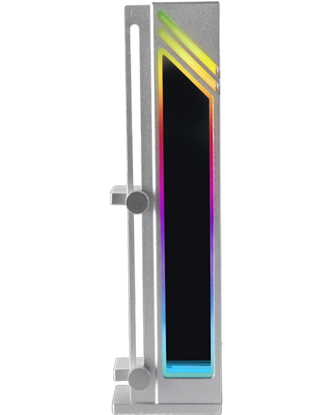 Picture of Mars Gaming MCA-GCBW Graphics card support bracket ARGB / White