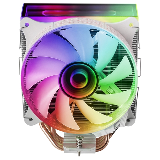 Picture of Mars Gaming MCPU-VR CPU Cooler Dual Infinity Mirror ARGB 180W 120mm