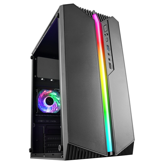 Picture of Mars Gaming MC-S1 PC Case mATX / ARGB / Window