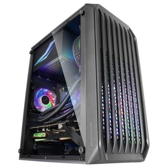 Picture of Mars Gaming MC-S2 PC Case mATX / FRGB / Window / MESH