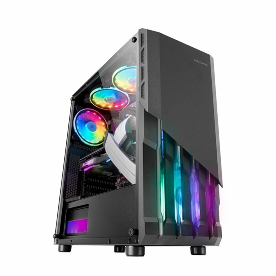Picture of Mars Gaming MC-X2 Computer case ATX / Steel Front / FRGB 2x FAN / Windows