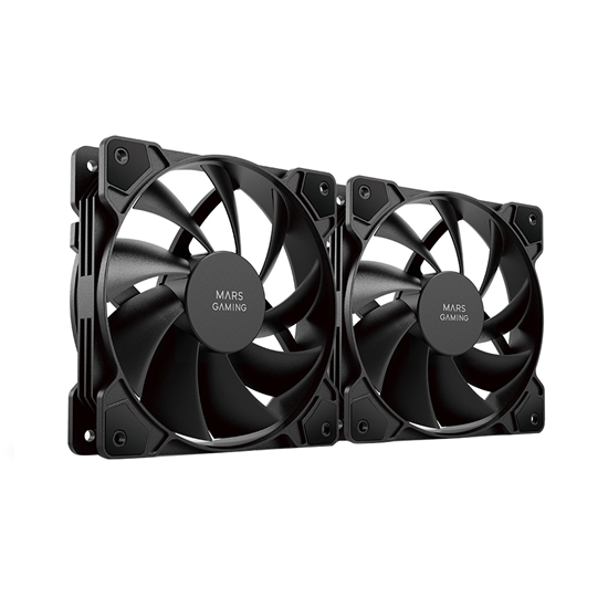 Picture of Mars Gaming MFPROX2 2x 120mm PC Case Fan