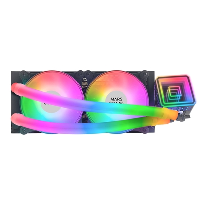 Attēls no Mars Gaming ML-ULTRA240 CPU Liquid Cooling FDB/ARGB / TRX4/TR4 / AM5 / LGA1700 CPU Liquid Cooling FRGB