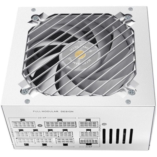 Изображение Mars Gaming MPB1000PSIW Fully Modular Power Supply 1000W ATX 3.1 / PCIe 5.1 / 140mm