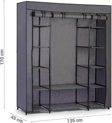 Picture of Massido Dua szafa tekstylna Massido - grafitowa () - 4513