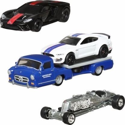 Attēls no Mattel Hot Wheels Premium Jay Leno'S Garage Diorama HKC17