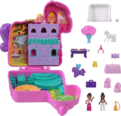 Attēls no Mattel Polly Pocket Kompaktowy zestaw Piniata impreza HKV32(FRY35)