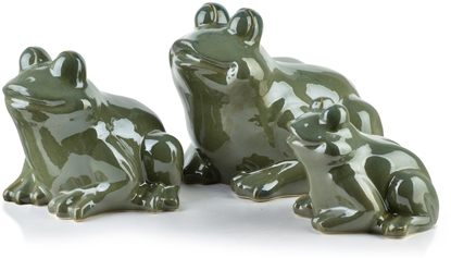 Picture of MAVE GREEN* Figura aba ceramiczna 16x15,5x13cm