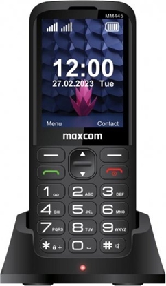 Picture of Telefon komórkowy Maxcom MM 445 4G Dual SIM Czarny