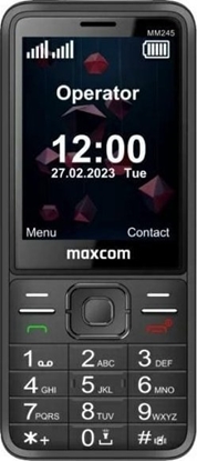 Attēls no Telefon komórkowy Maxcom MM245 4G czarny/black