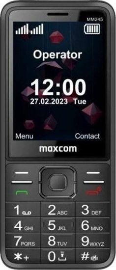 Picture of Telefon komórkowy Maxcom MM245 4G czarny/black