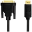 Picture of M-CAB DP 1.2 TO DVI CABLE 5M BLACK M/M GOLD 1080 60HZ