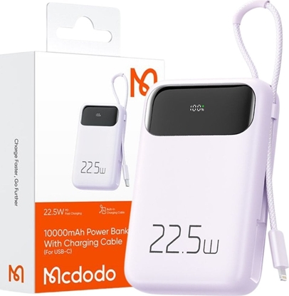 Picture of Mcdodo Power Bank Mcdodo MC-3255 10000mAh, 22.5W, for Light (purple)