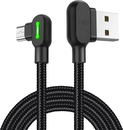 Изображение Mcdodo CA-5280 LED USB to Micro USB Cable, 3m (Bla