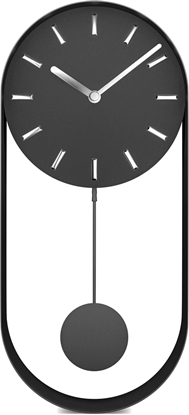 Picture of Mebus 12931 black Quartz Pendulum Clock