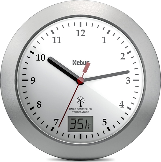 Picture of Mebus 41124 Radio Bathroom Clock