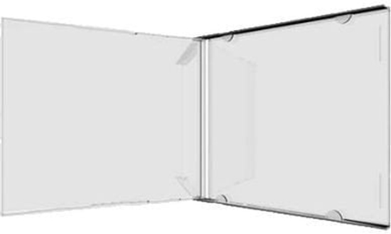 Picture of MediaRange CD-Leerhülle ohne Tray 14.4mm maschinenfähig tra