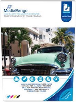 Picture of Mediarange Foto Papier hochglänzend DIN A4 180g 50 Blatt