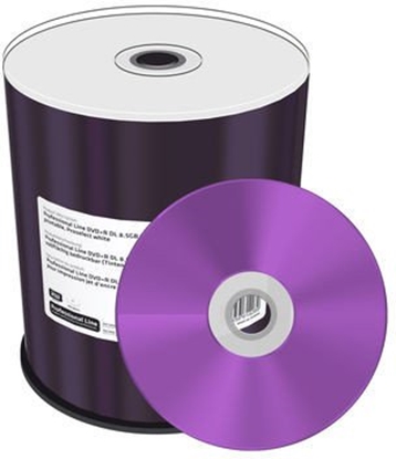 Изображение Mediarange DVD+R 8.5GB 100pcs 8x weiß voll bedruckbar Cakebo