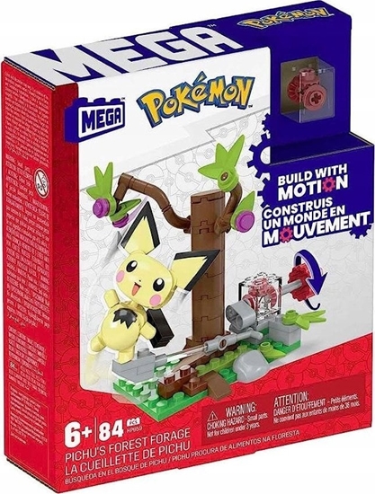 Picture of Mega Bloks Zestaw konstrukcyjny Pokemon Lena przygoda Pikatchu
