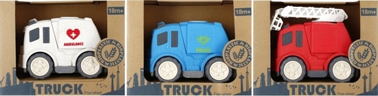 Picture of Mega Creative AUTO RATUNK CARTOON 22X17X11 MIX3 MC WB 24/48