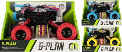 Picture of Mega Creative AUTO TEREN MET WYRZUTN P/B 19X12X12 MIX3 MC36/72