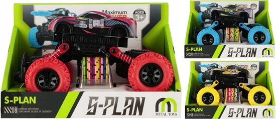 Picture of Mega Creative AUTO TEREN MET WYRZUTN P/B 19X12X12 MIX3 MC36/72