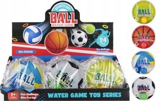 Изображение Mega Creative GRA WODNA PILKA 10CM MIX3 MC DISP 24/144/288