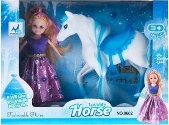 Picture of Mega Creative Konik z akcesoriami i lalk 27x20x7 cm