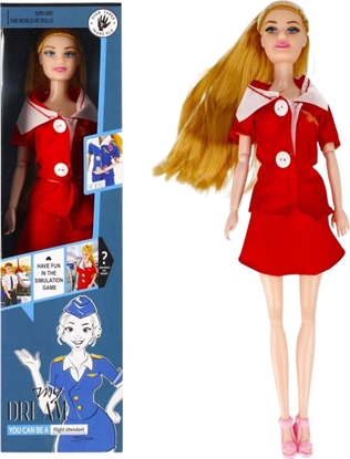 Attēls no Mega Creative LALKA 29CM 9X33X5 MC ZAWOD MIX4 DISP 12/96/192