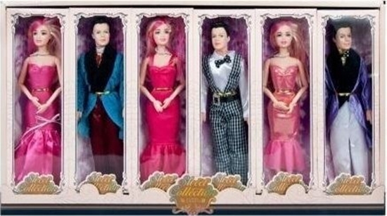 Picture of Mega Creative LALKA 29CM MC CHL/DZIEW MIX6 WB 12/108/216