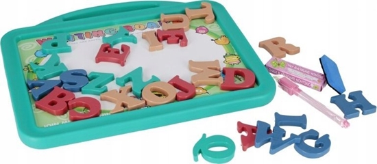 Picture of Mega Creative TABLICA MAGNET 2W1 AKC 34X34X3 MIX2 MC FOL 42/84