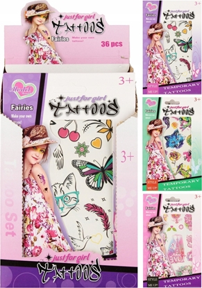 Picture of Mega Creative TATUAZ DZIEWCZYNKI 12X19 MIX3 MC DISP36/864/1728
