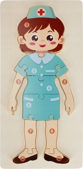 Picture of Mega Creative UKLADANKA DREW PIELEGNIARKA 10EL 15X32 MC FOL102