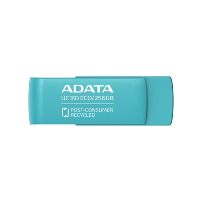 Picture of MEMORY DRIVE FLASH USB3.2 256G/GREEN UC310E-256G-RGN ADATA