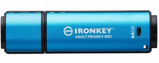 Picture of Kingston USB-Stick  64GB Kingston IronKey Vault Privacy 50C AES-256 retail