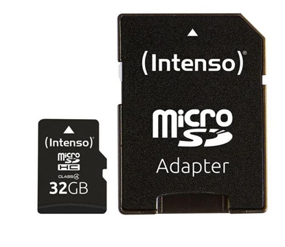 Picture of MEMORY MICRO SDHC 32GB C4/3403480 INTENSO