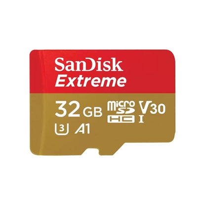 Attēls no MEMORY MICRO SDHC 32GB UHS-I/W/A SDSQXAF-032G-GN6AT SANDISK
