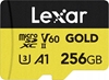 Изображение MEMORY MICRO SDXC 256GB UHS-II/GOLD LMSGOLD256G-BNNNG LEXAR