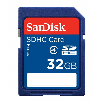 Attēls no MEMORY SDHC 32GB/SDSDB-032G-B35 SANDISK