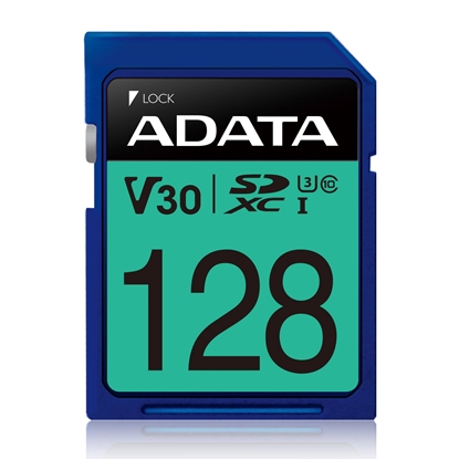 Изображение MEMORY SDXC 128GB V30/ASDX128GUI3V30S-R ADATA