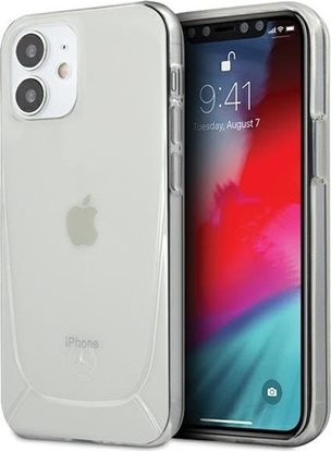 Picture of Mercedes Mercedes MEHCP12SARCT iPhone 12 mini 5,4" clear hardcase Transparent Line