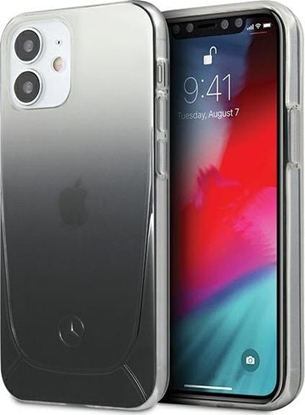 Picture of Mercedes Mercedes MEHCP12SARGBK iPhone 12 mini 5,4" czarny/black hardcase Transparent Line