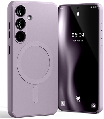 Attēls no Mercury MagSafe Semi-Silicone Sam S25    S931 liliowy fiolet /lilac purple