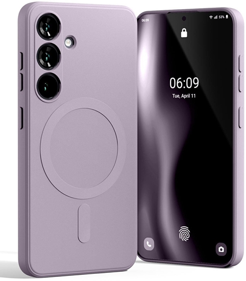 Изображение Mercury MagSafe Semi-Silicone Sam S25    S931 liliowy fiolet /lilac purple