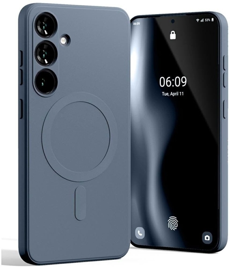 Изображение Mercury MagSafe Semi-Silicone Sam S25+   S936 granatowy /sierra blue