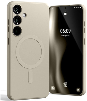 Attēls no Mercury MagSafe Semi-Silicone Sam S25+   S936 kamienny /stone