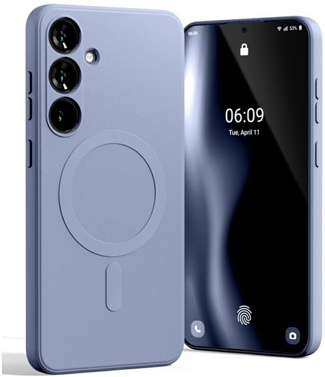 Picture of Mercury MagSafe Semi-Silicone Sam S25+   S936 lawenda /lavender