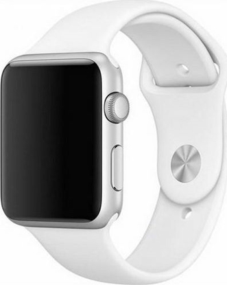 Attēls no Mercury Mercury pasek Silicon Apple Watch 44mm biay/white